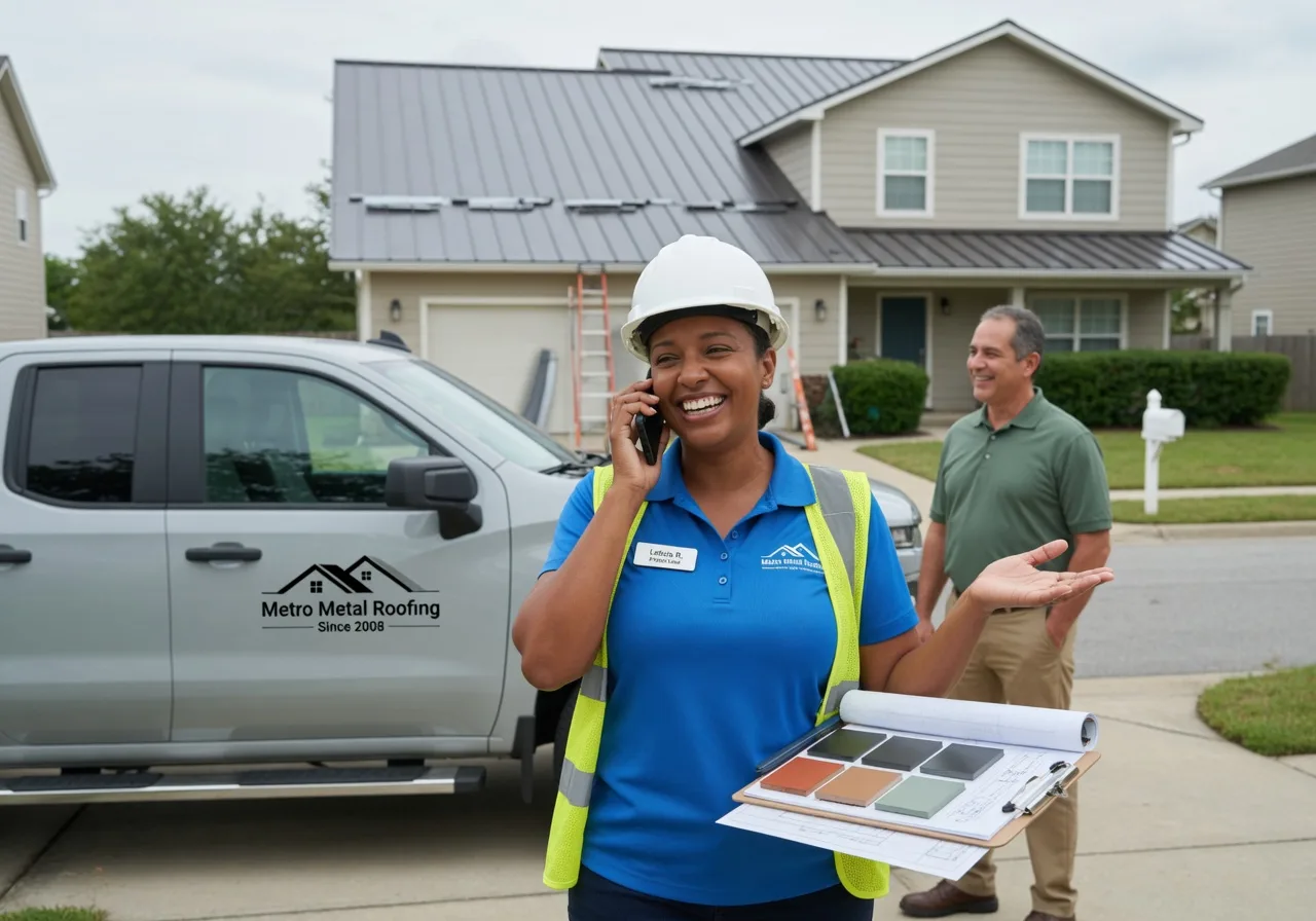 Storm Damage Metal Roof Repair in Pioneer, TN